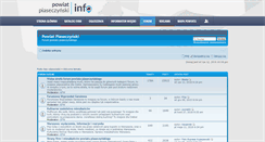Desktop Screenshot of forum.powiat-piaseczynski.info