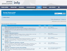 Tablet Screenshot of forum.powiat-piaseczynski.info